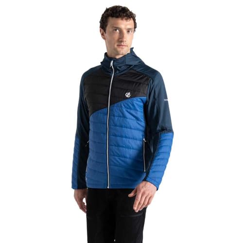 Dare 2b Herren Touring Hybrid Jacke, Olympian Blue/Moonlight Denim, L