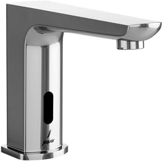 JAQUAR KUBIX PRIME Series Table Mounted Regular SENSOR Basin Mixer (Hot & Cold), Chrome | Battery/DC Operated, Pre-Mix Wat... Price In India