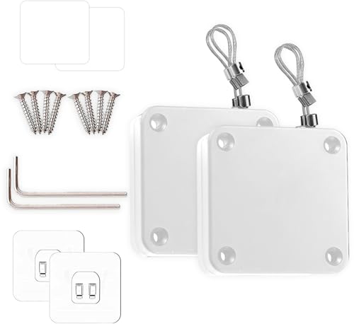 HanaHaul ドアクローザー 引き力 1200G 自動ドアクローザー 2個セッ トミニドアクローザー 家庭用引戸クローザー 取付簡単 取替え用 ドアクローザー 速度均一 静音 引き戸クローザー 室内用 貼り付け ネジ 自動閉鎖 (ホワイト)