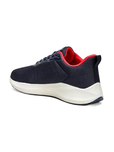 Image of hummel Ultralite Lace Up Sports Shoes for Men with Lightweight TPR Sole Comfortable Breathable and Slip Resitant Ideal for Running Walking Gym Trekking Hiking