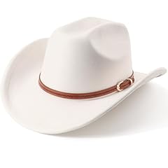 Suede Cowboy Hats : Beige