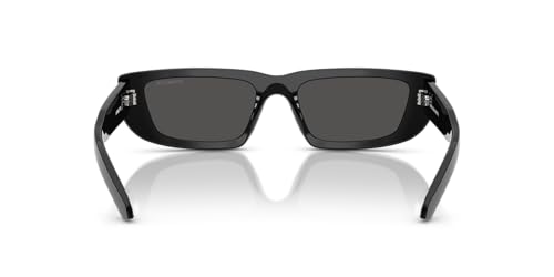 Arnette Men's AN4357 Al Rectangular Sunglasses, Black/Dark Grey, 53 mm4