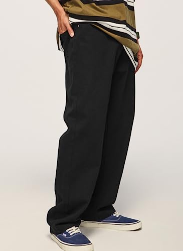 Baggy Jeans for Men Y2k Oversized Vintage Plain Pants 2023 Casual Wide Leg Jeans Loose Fit Denim Hip Hop Jeans2