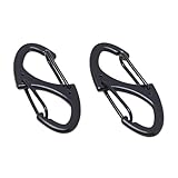 Clip antifurto para zíper trava mochilas bolsas Kit 2un (Preto)