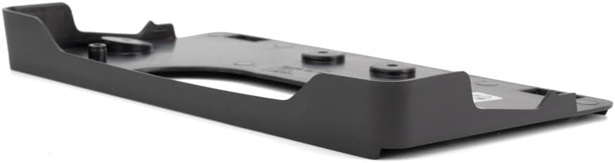 for GMC Sierra 1500/2500 HD License Plate Bracket 2003 04 05 06 2007 | Front | Textured Black | Fits 2007 Classic | GM1068135 | 15199886