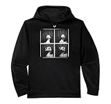 Duck In Sunglasses Quirky Farm Duckling Funny Duck Lover Performance Hoodie