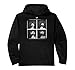 Duck In Sunglasses Quirky Farm Duckling Funny Duck Lover Performance Hoodie