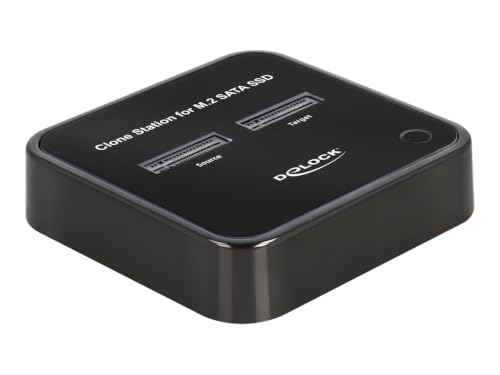 DeLOCK Station d'accueil .2 pour 2 x SSD .2 SATA avec fonction de clonage Neuf - vue 4