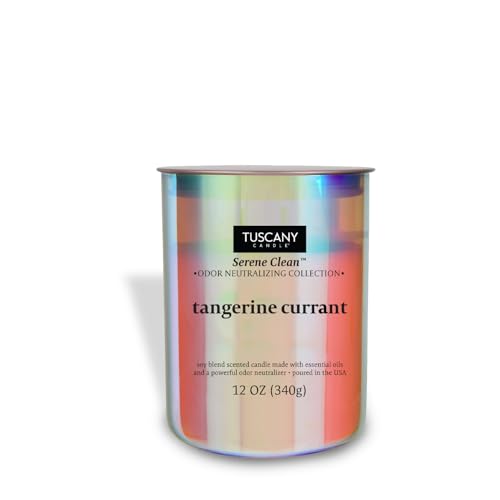 Tuscany Candle Vela purificadora de aire perfumada de grosella y...