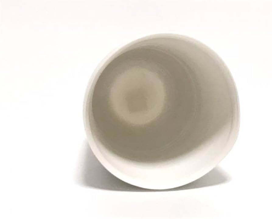 黒田泰蔵作 ぐい呑 白磁盃 共箱