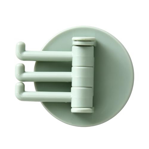Rotatable Multi-Arm Adhesive Hook for Bedroom, No Drilling - image 1