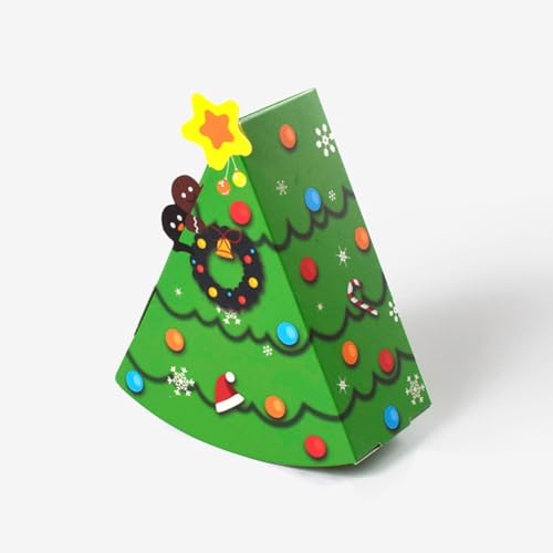 Boîte à bonbons arbre de Noël : protégez vos biscuits de cuisson avec style