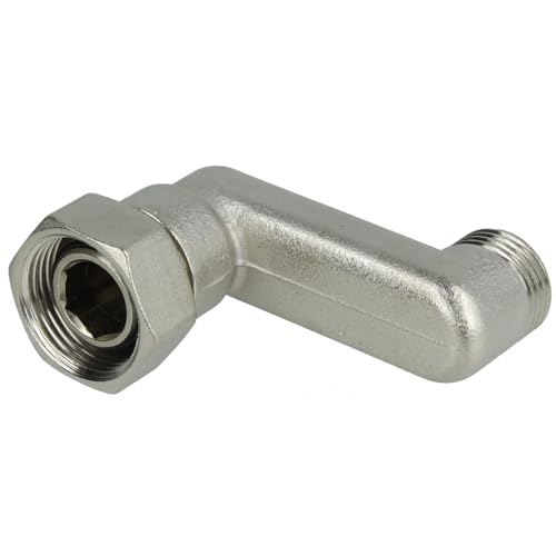 Exzenterverschraubung S-Anschluss 1/2' x 3/4' Überwurfmutter 10 bis 60mm Versatz (50 mm Versatz)