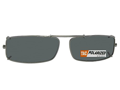 Extra Skinny Narrow Clip-on Sunglasses For Men and Women With Polarized Lenses