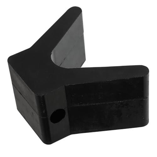 GLEAVI Tracker Boat Trailer Parts v Shape Boat Trailer Bow Stop Sturdy Rubber Construction