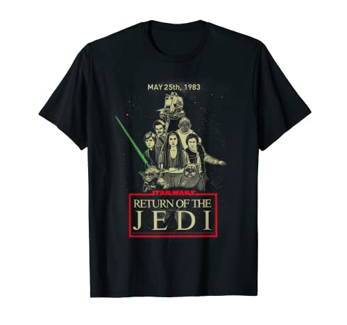 Photo de Star Wars Return of the Jedi 40th Anniversary May 25th 1983 T-Shirt