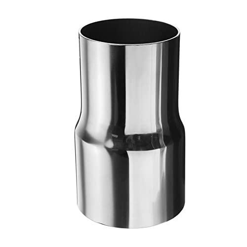 Raccord réducteur d'échappement 76 mm vers 63 mm universel en acier inoxydable pour auto