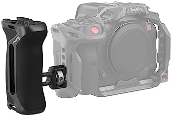 SMALLRIG Uchwyt boczny dla ARRI, regulacja góra/dół 36mm, ergonomiczny uchwyt z lewej lub prawej strony do klatek na aparat, wbudowany gwintowany otwór 1/4"-20, otwór na pasek, zimna stopka - 4016