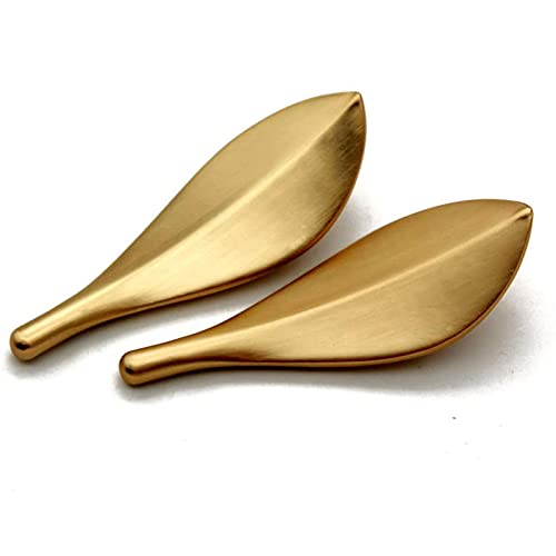 Boutons d'armoire en laiton feuille d'or pour illuminer votre foyer