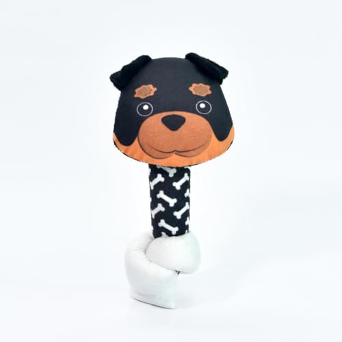 Brinquedo Bichinhos de Pelúcia Dog em formato de Osso Mordedor PETBUCO Resistente para Cães Gatos Ca