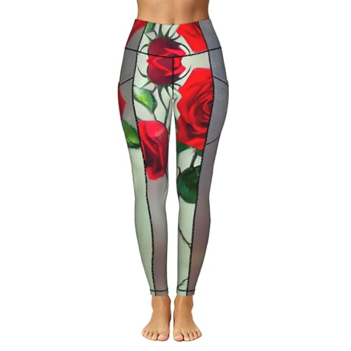 Legging rose rouge avec poches résout le manque de rangements - 2