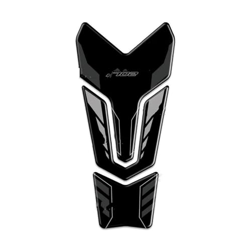 Adhesivo protector de depósito para TRK 702X 2023-2024 en color Black2 diseño espina de pescado