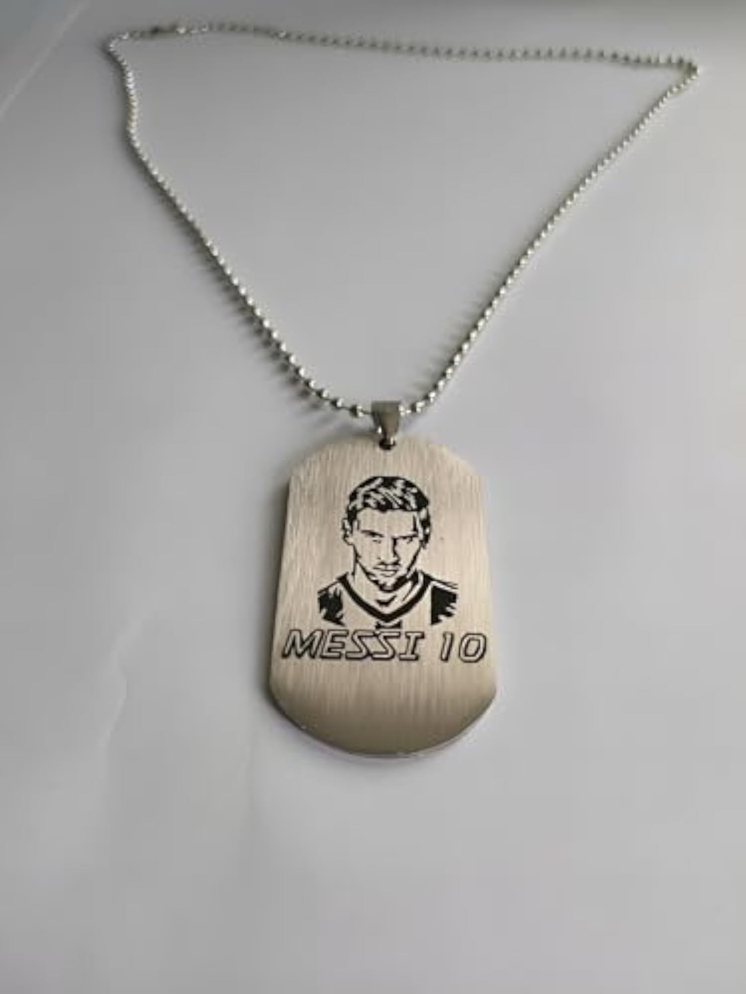 Men's Messi Sports Pendant Necklace