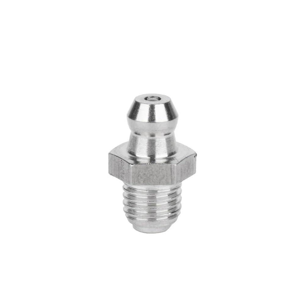 Tdxswtfh Men's 316 M6x1 45 Deg 1Pc Fit For M6 Thread 316 Stainless Steel Straight Elbow Type Oil Zerk Grease Nipple Tube Pipe Fitting(316 M6x1 45 Deg 1Pc)