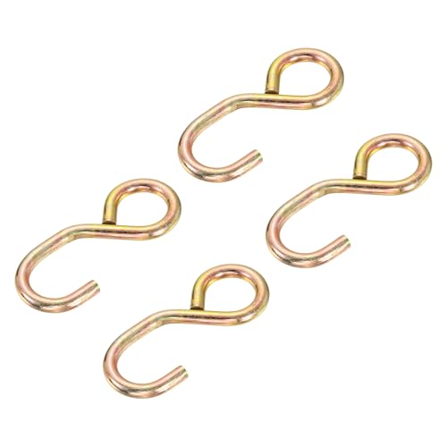 Crochet en S 7 mm robuste 500 kg acier durable pour sangle d'arrimage