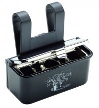 Unbekannt Aschenbecher für Golfbag, Golf Ashtray for Golfbag Ascher Golf mit Golf-Magnetzum Anhängen mit Klappdeckel im Golfdesign als Golfgeschenk Cover