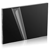 HDPE Plastic Block 1/2in Black Plastic Block 12x8In Perfect for Diverse DIY Crafts Industrial Machining and Home Improvement Projects