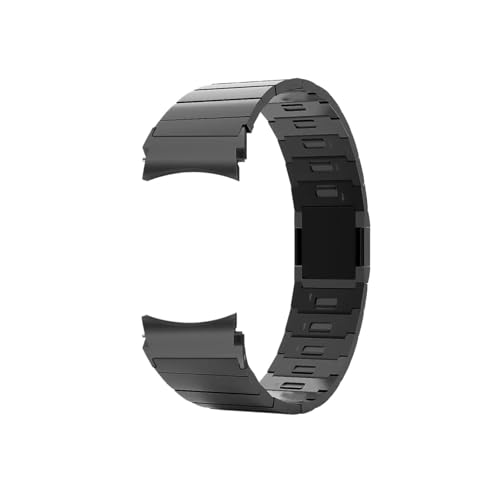 ���Ԍ��X�e�����X�o���h�ɓK������Samsung Galaxy Watch 6Classic 47mm 43mm/Watch 4 5Pro 44mm 40 45mm(Black,For Galaxy Watch 4 40mm)