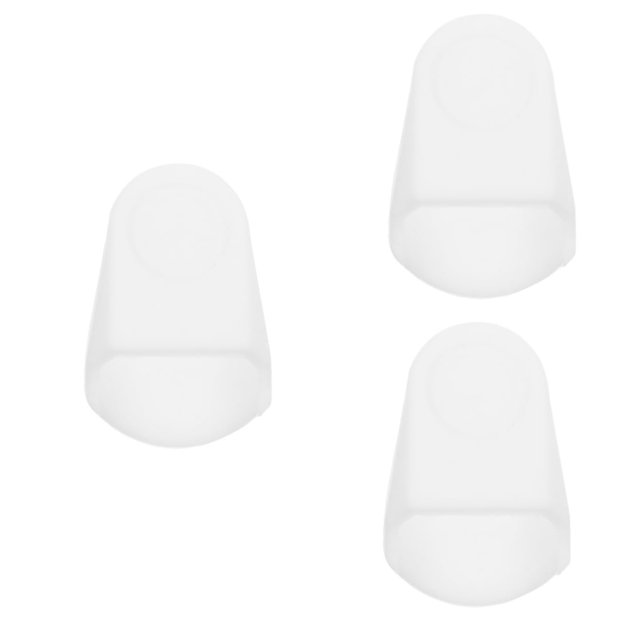 Totority 3pcs Protective Cover for Saxophone Clarinet Mouthpiece Cap Lightweight Silicone Accessory