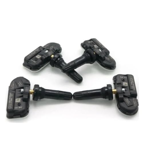Capteur TPMS pression pneus 434Mhz Dodge Ram 1500 2024 Remplacement valve électronique 4 pièces