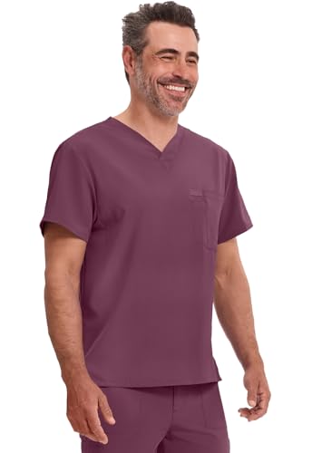 Image of Dickies EDS Essentials Men Scrubs Top Tuckable V-Neck DK635