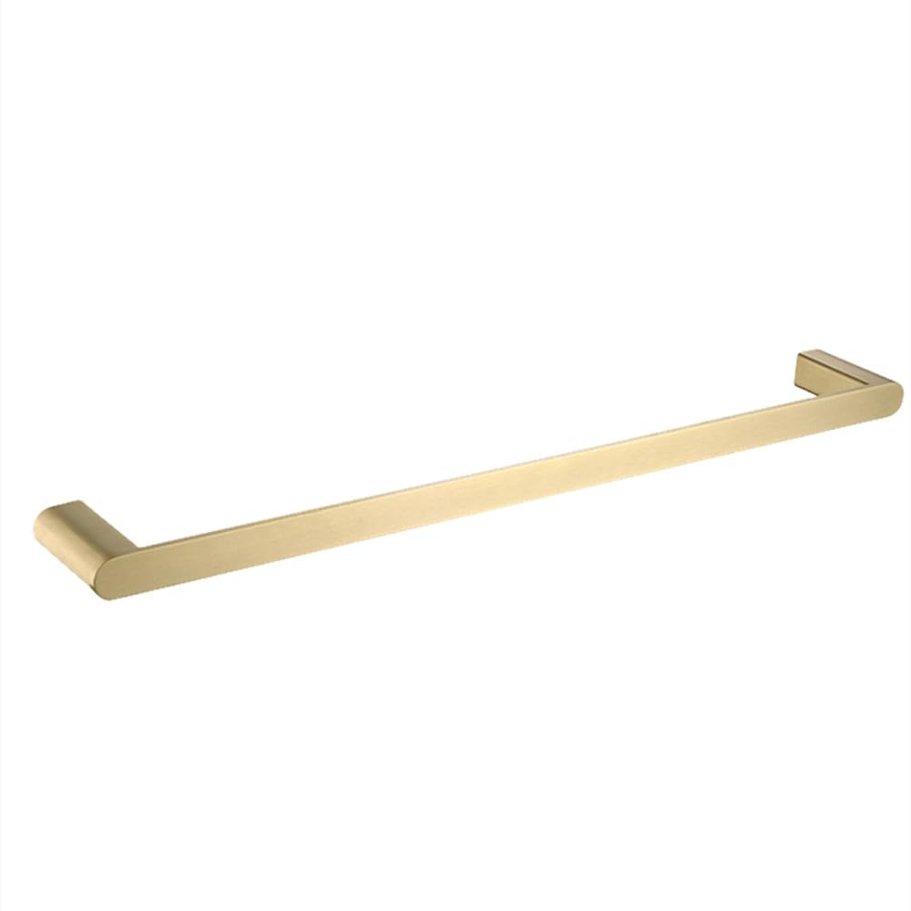 Porte-serviette brossé et accessoires TowelGold pour une salle de bain élégante