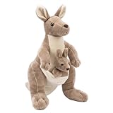 Idéal pour offrir lors d'anniversaires, de vacances ou d'occasions spéciales, cet animal en peluche kanga et roo est un cadeau réconfortant pour les enfants et les amoureux des animaux.