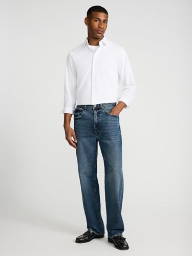 EXPRESS Men’s Modern Tech 1MX Dress Shirt – Slim Fit Stretch, Moisture-Wicking, Wrinkle Resistant3