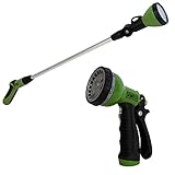 Ames 2-Piece Watering Set, Including Watering Wand and 7-Pattern Sprayer, Ideal for Gardening and Lawn Irrigation