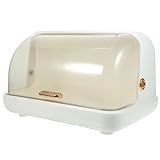 Garneck Escurridor de Biberones para Mediano Color Claro, Organizador de Botellas y Utensilios de Cocina Tapa Transparente y Bandeja Recolectora de Agua para Encimera