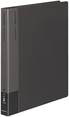 コクヨ クリヤーブック クリアブック 替紙式 A4タテ 30穴 ラ 730dm ダークグレー 20ポケット付属 3セット 1冊 直送商品 背幅33mm