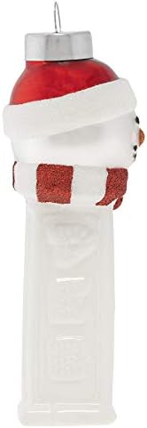 kat + annie Snowman PEZ Dispenser Ornament, White
