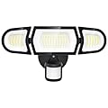 Olafus 100W LED Security Light Motion Sensor Outdoor Light, Motion Flood Light Dusk to Dawn, 9000LM Super Bright 6500K Exterior Motion Detector Floodlight for Garage Yard Porch Eave IP65, Black