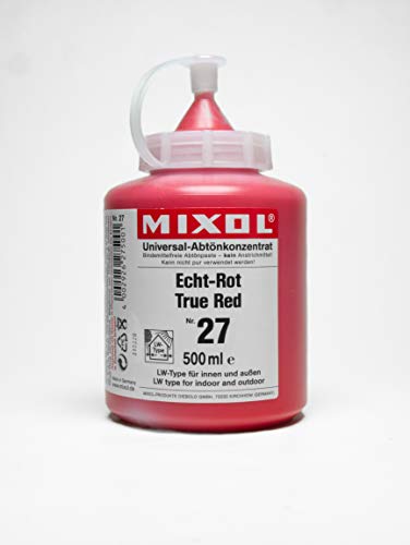 Tintes universales Mixol, Rojo resistente a la luz, 27, 500 ml