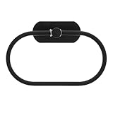 TOPBATHY Handtuchring aus Edelstahl Wandmontage Handtuchhalter mit Befestigung Rostfrei Kindersicher...