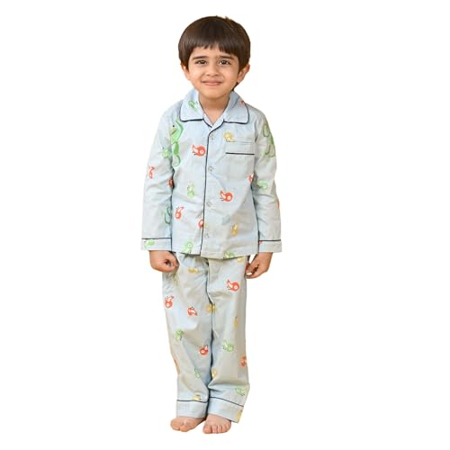 Image of Jam & Sugar Boys Cotton Printed Night Suit Set