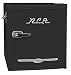 1.6 cu. ft. Retro Bar Fridge with Side Bottle Opener, Black
