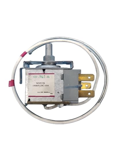 QCKRTAU Termostato Mecánico For Refrigerador LG, Compatible con Modelos WDF24G-L, WDF24K-921-328 Y WDF25K.