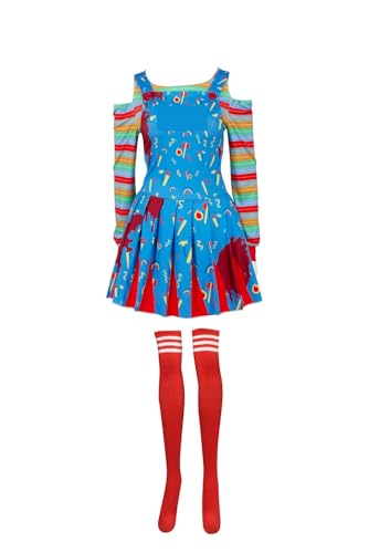 Costume poupée tueuse robe cosplay pour éviter les déguisements inconfortables
