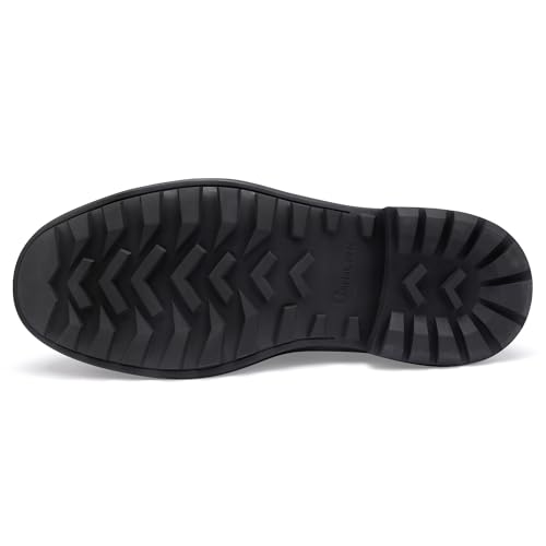 Image of Dress Shoes for Men,Classicial Leather Loafers Slip on Formal Business Shoes Penny
